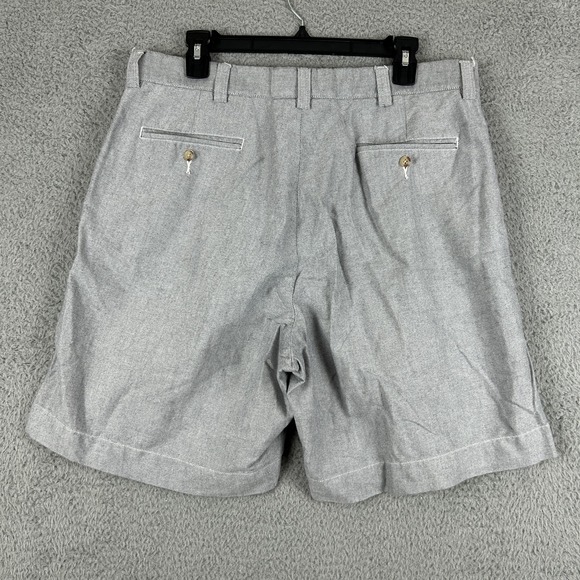 Polo Ralph Lauren Shorts Mens 36 Gray Classic Chino Button‎ Fly Casual Summer - Picture 7 of 10